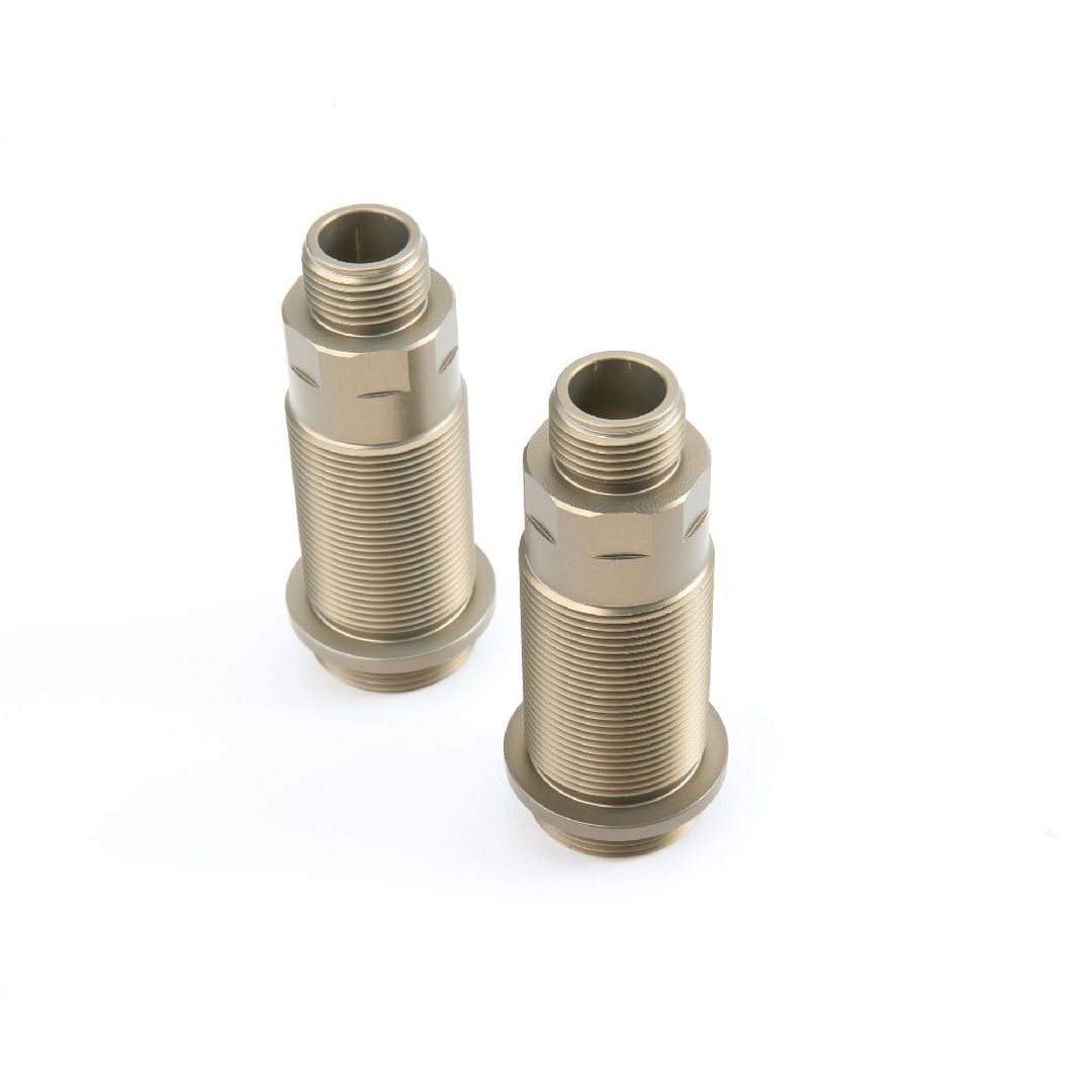 Losi Rear Shock Body Set,Hard Anodized(2):5IVE-T,MINI WRC