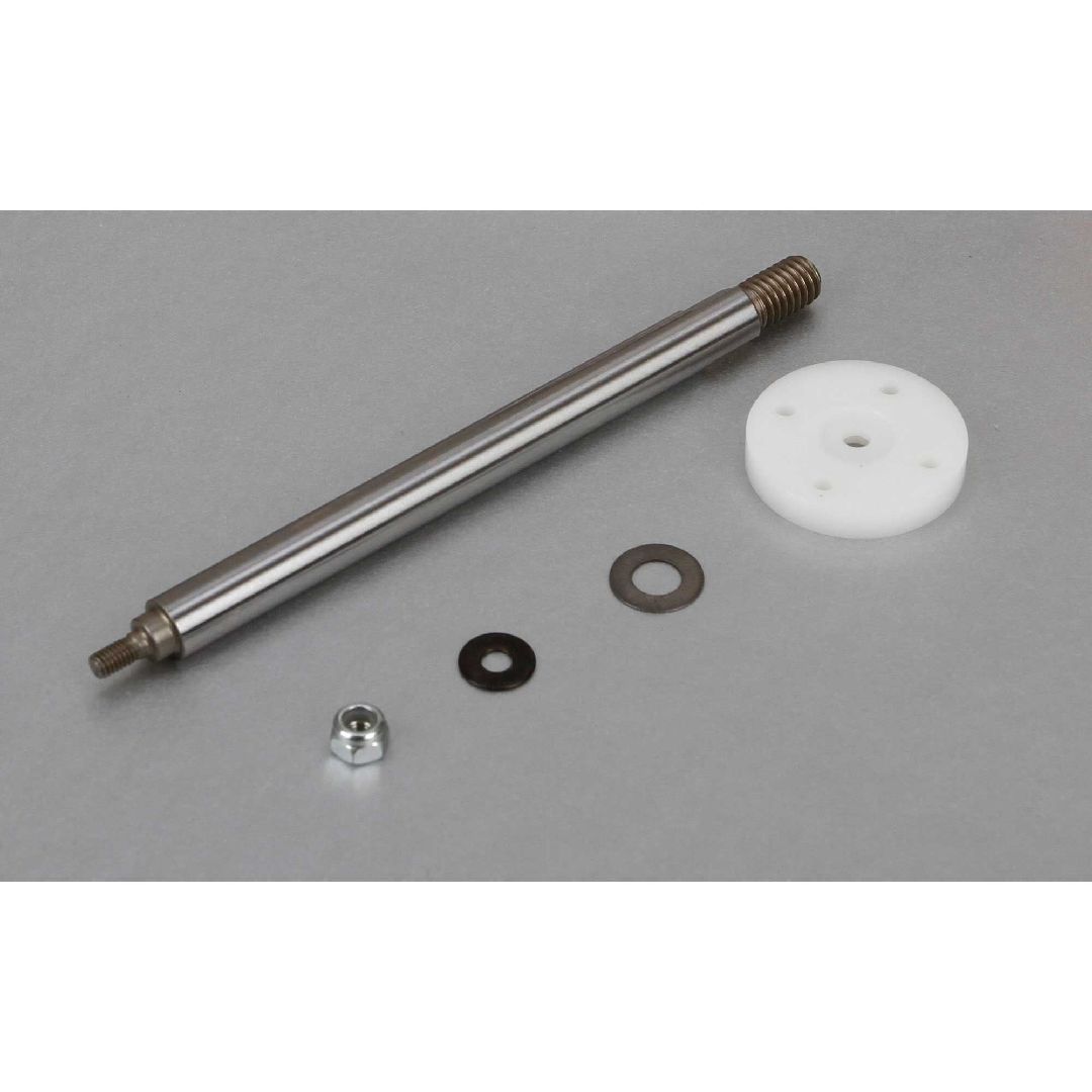 Losi Nutted Shock Shaft & Piston Kit, Rear: 5IVE-T,MINI WRC