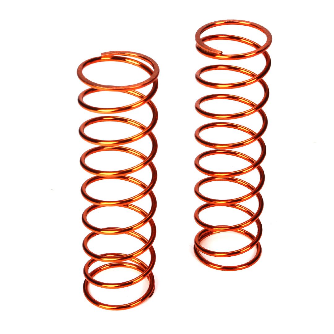 Losi Front Springs 14.2 lb Rate, Orange (2): 5IVE-T