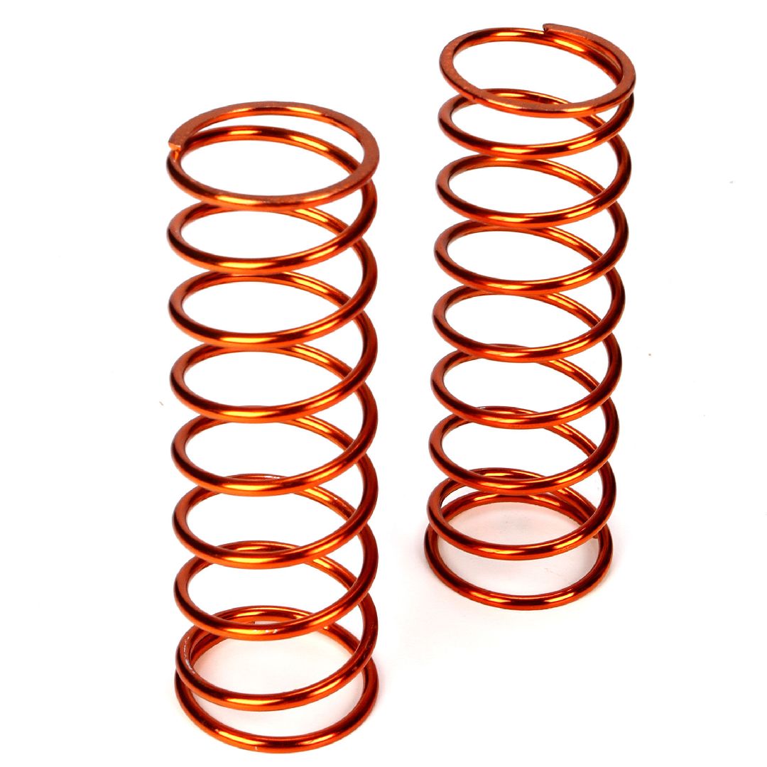 Losi Rear Springs 10.7 lb Rate, Orange (2): 5IVE-T