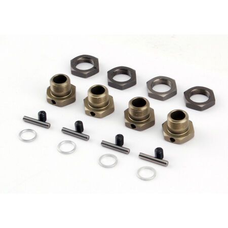Losi 17mm Hex Adapter Set (4): LST2, LST 3XL