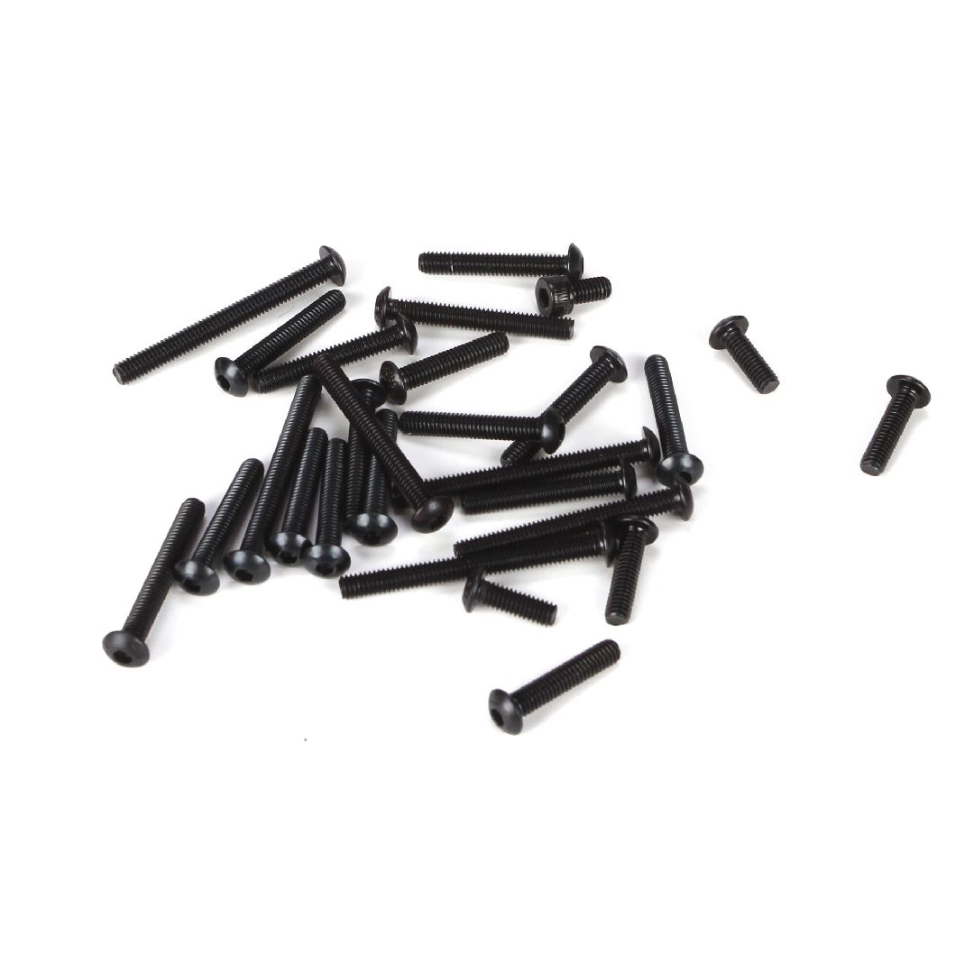 Losi 4mm BH Screw Asst. (27): 5IVE-T,MINI WRC