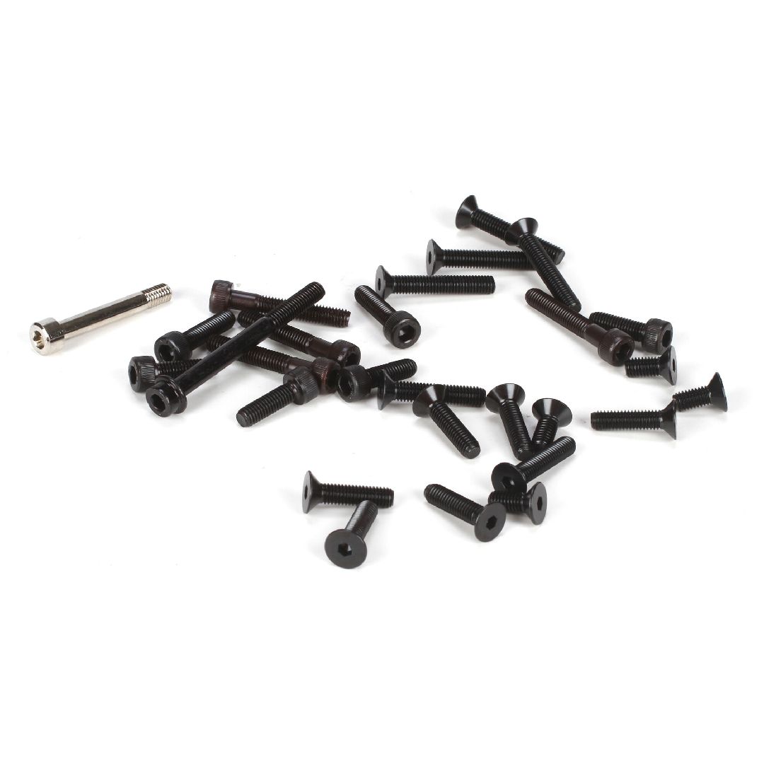 Losi 5mm FH & Cap Screw Asst. (24):5IVE-T, MINI WRC