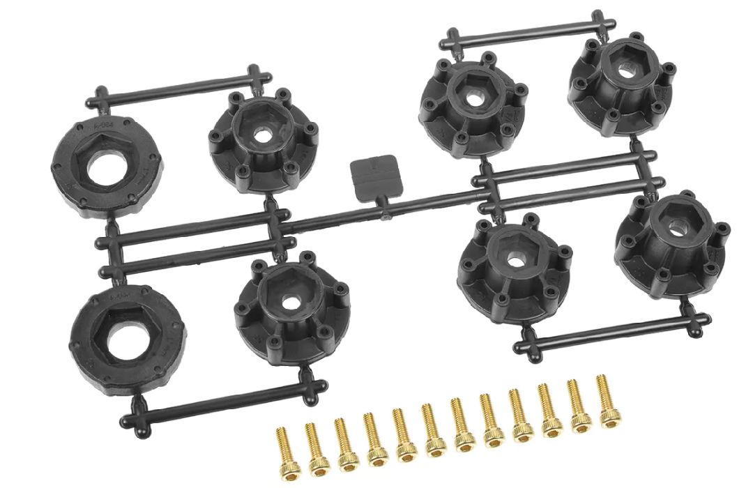 Louise R/C 1/10 SC REMOVABLE HEX 12,14,17mm - for two wheels