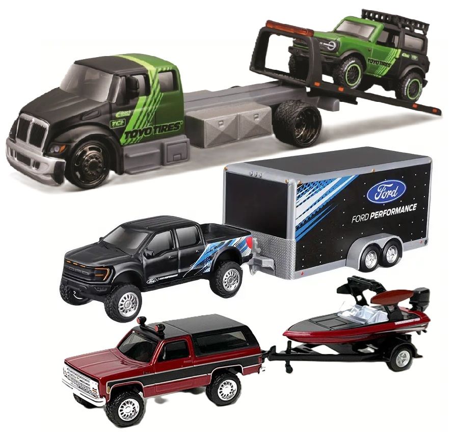 Maisto 1/64 DES Tow & Go/ Elite Transport Asmt. (6 Pack)
