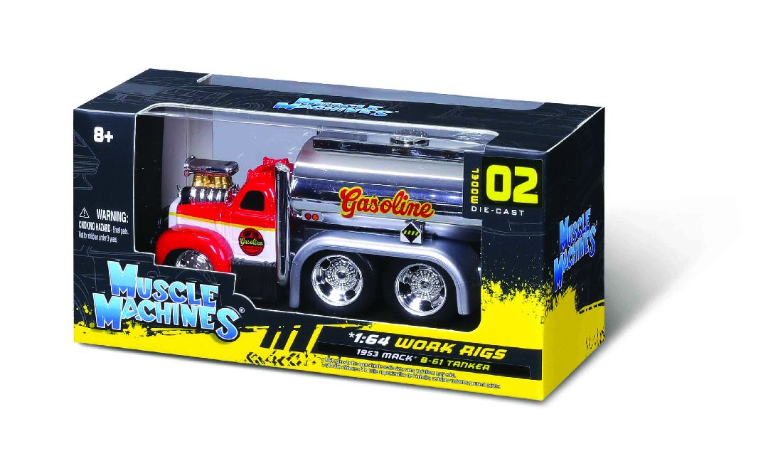 Maisto 1/64 MM Work Rigs Asmt. (12 Pack)