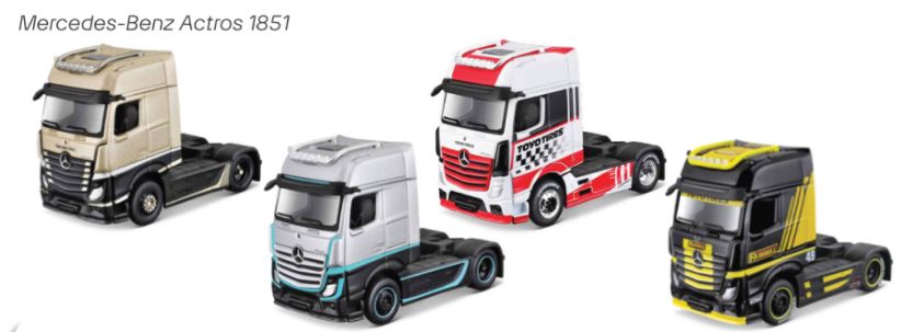 Maisto 1/64 DES Custom Rigs (12 Pack)