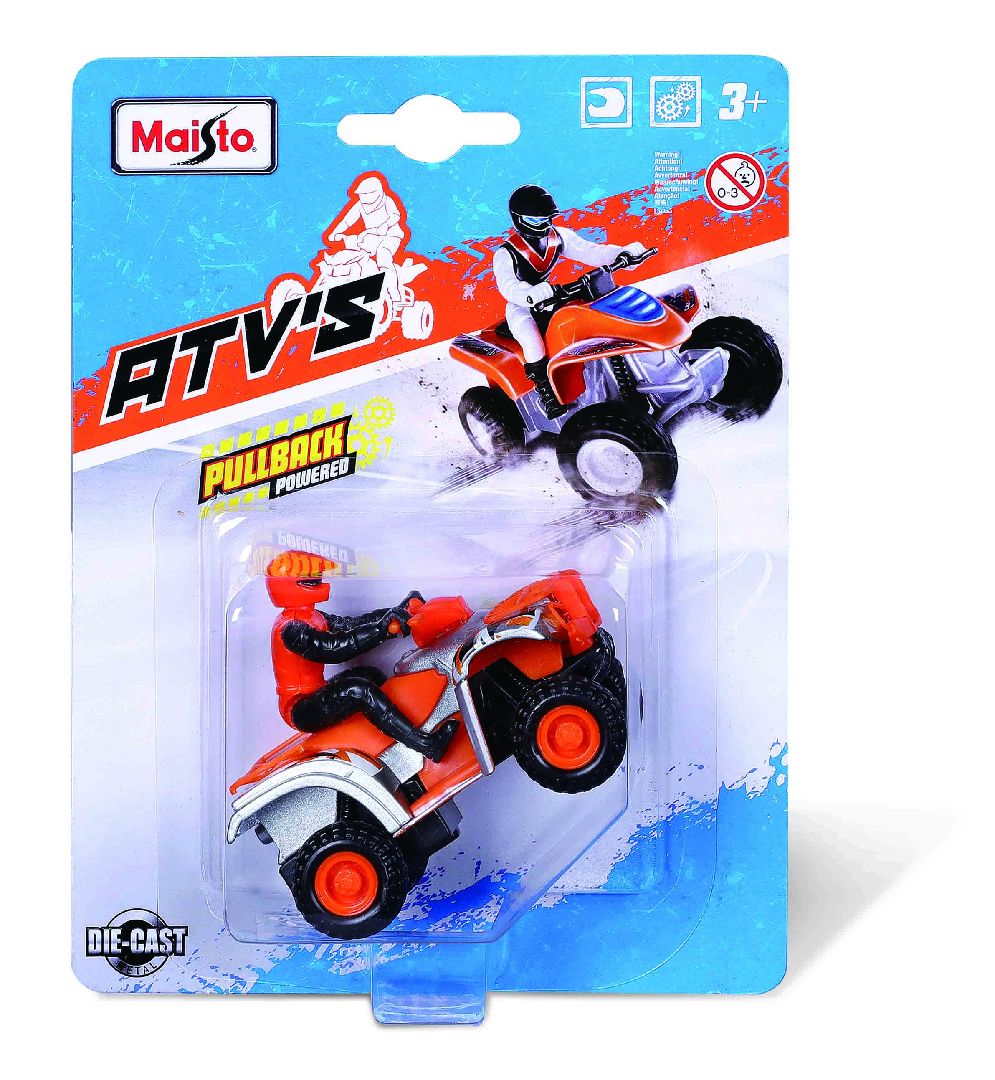 Maisto ATV's Asmt. (24 Pack)