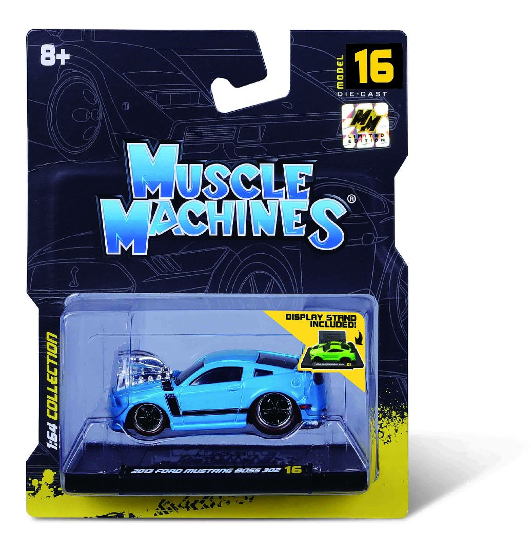 Maisto 1/64 Muscle Machines Asmt. (12 Pack)