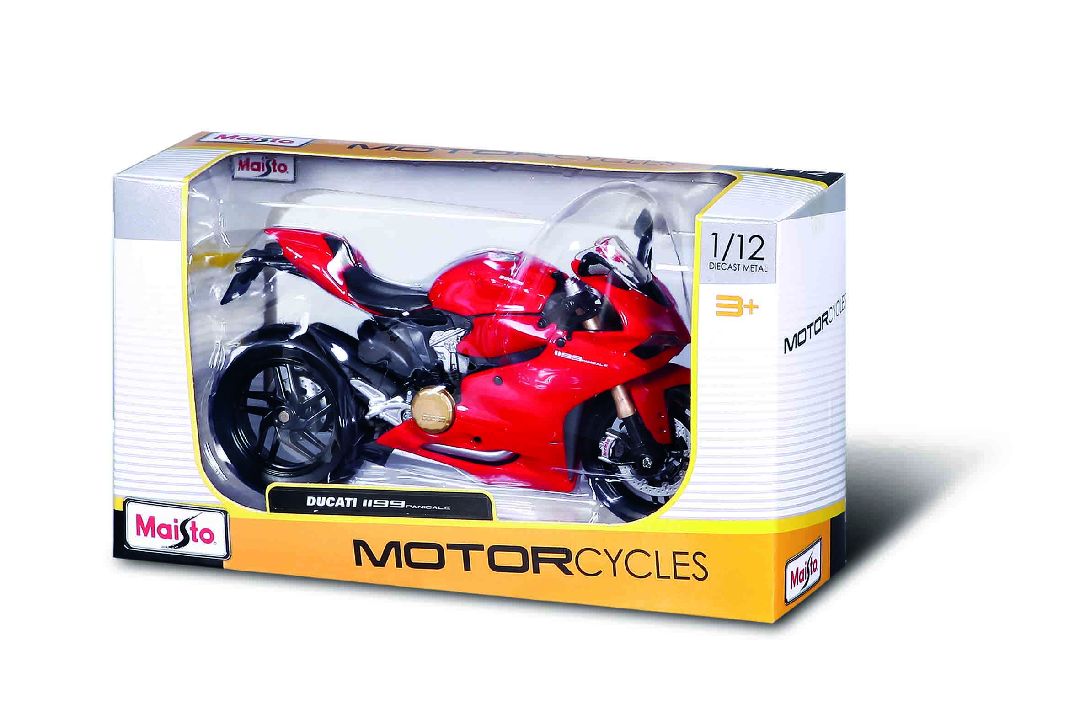 Maisto 1/12 Motorcycles Asmt. (6 Pack)