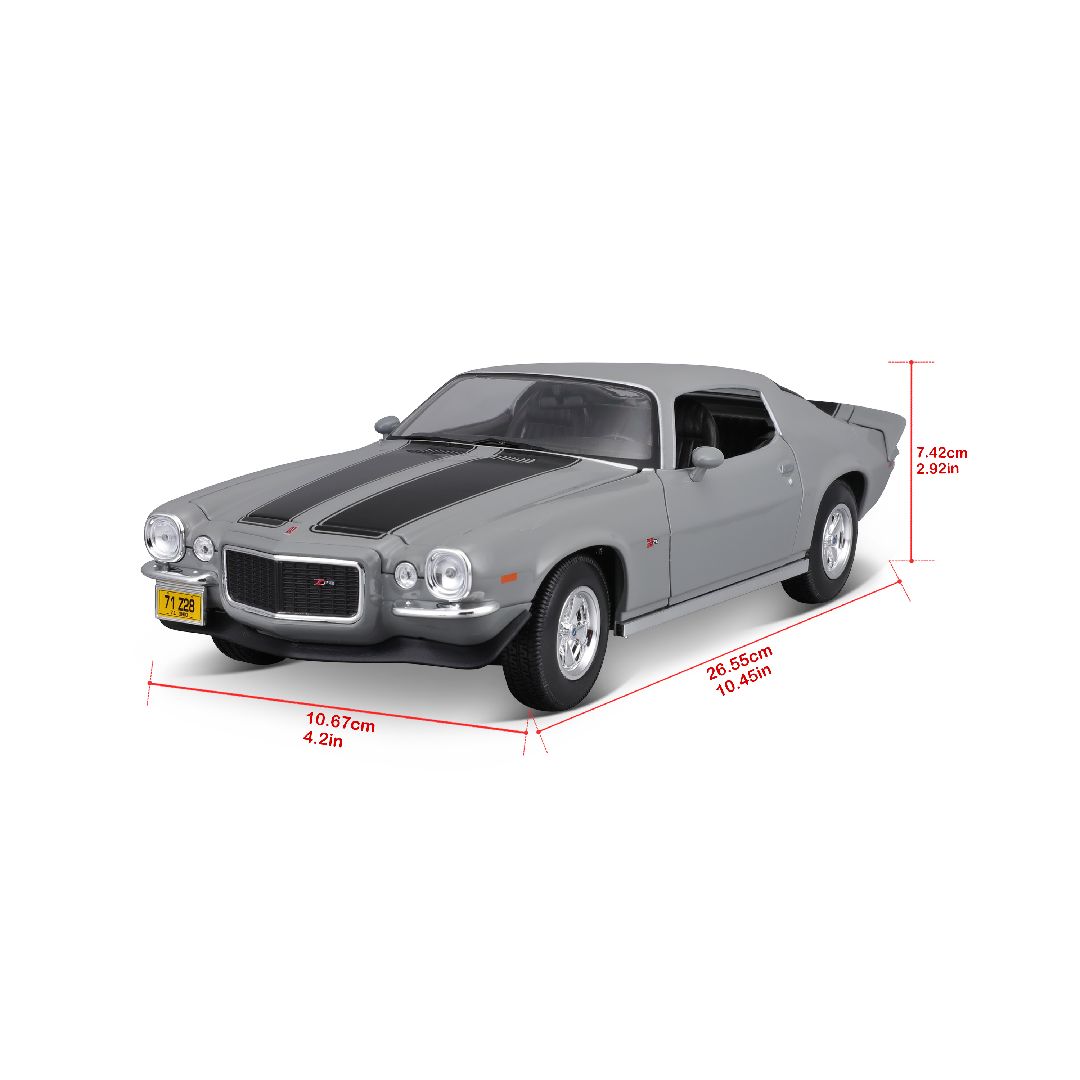 Maisto 1/18 SE 1971 Chevrolet Camaro - Gray