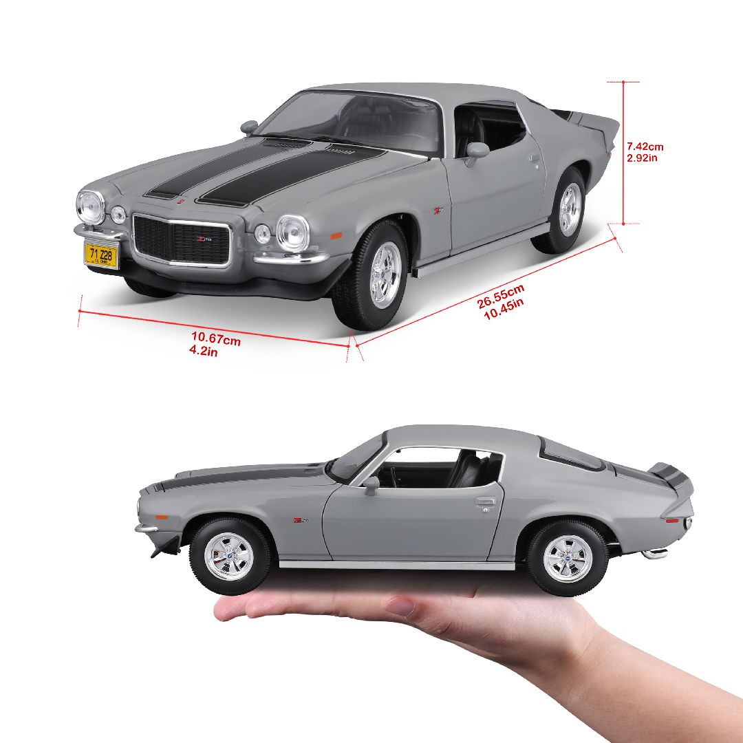 Maisto 1/18 SE 1971 Chevrolet Camaro - Gray