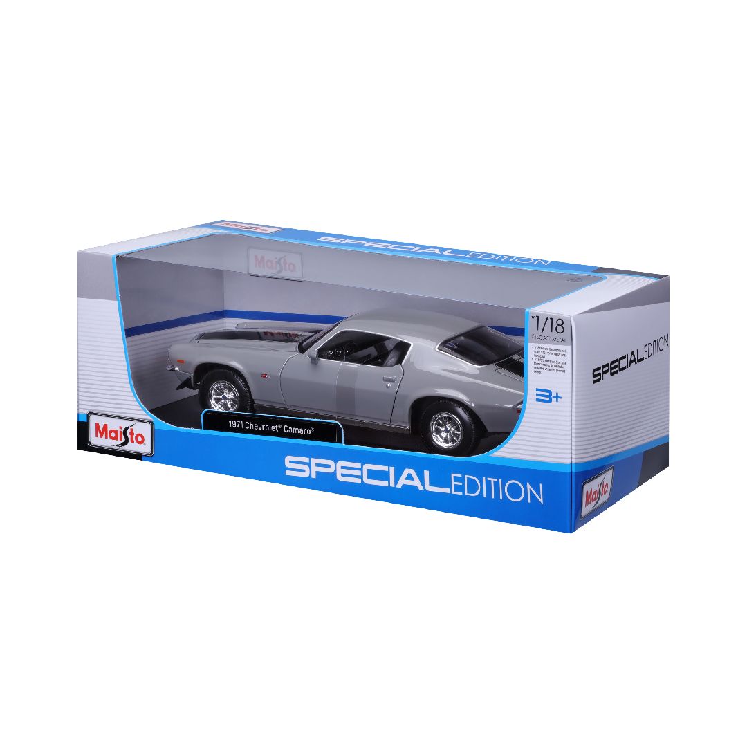 Maisto 1/18 SE 1971 Chevrolet Camaro - Gray