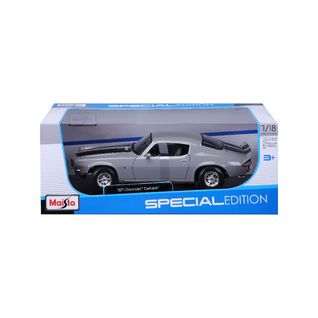 Maisto 1/18 SE 1971 Chevrolet Camaro - Gray
