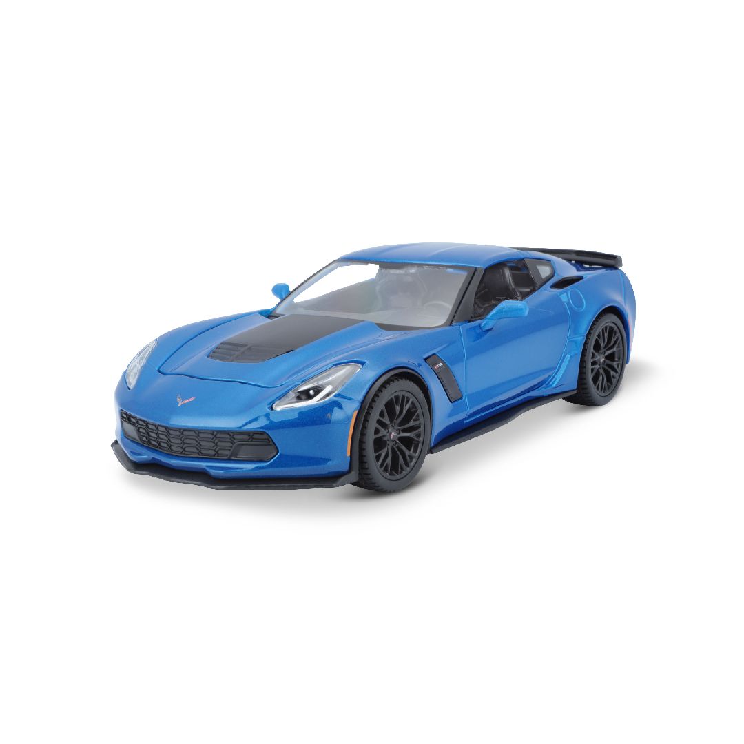 Maisto 1/24 SE 2015 Chevrolet Corvette ZO6 - Metallic Blue