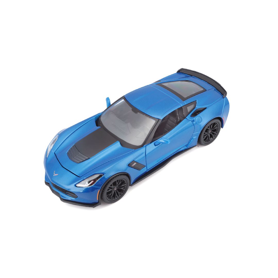Maisto 1/24 SE 2015 Chevrolet Corvette ZO6 - Metallic Blue