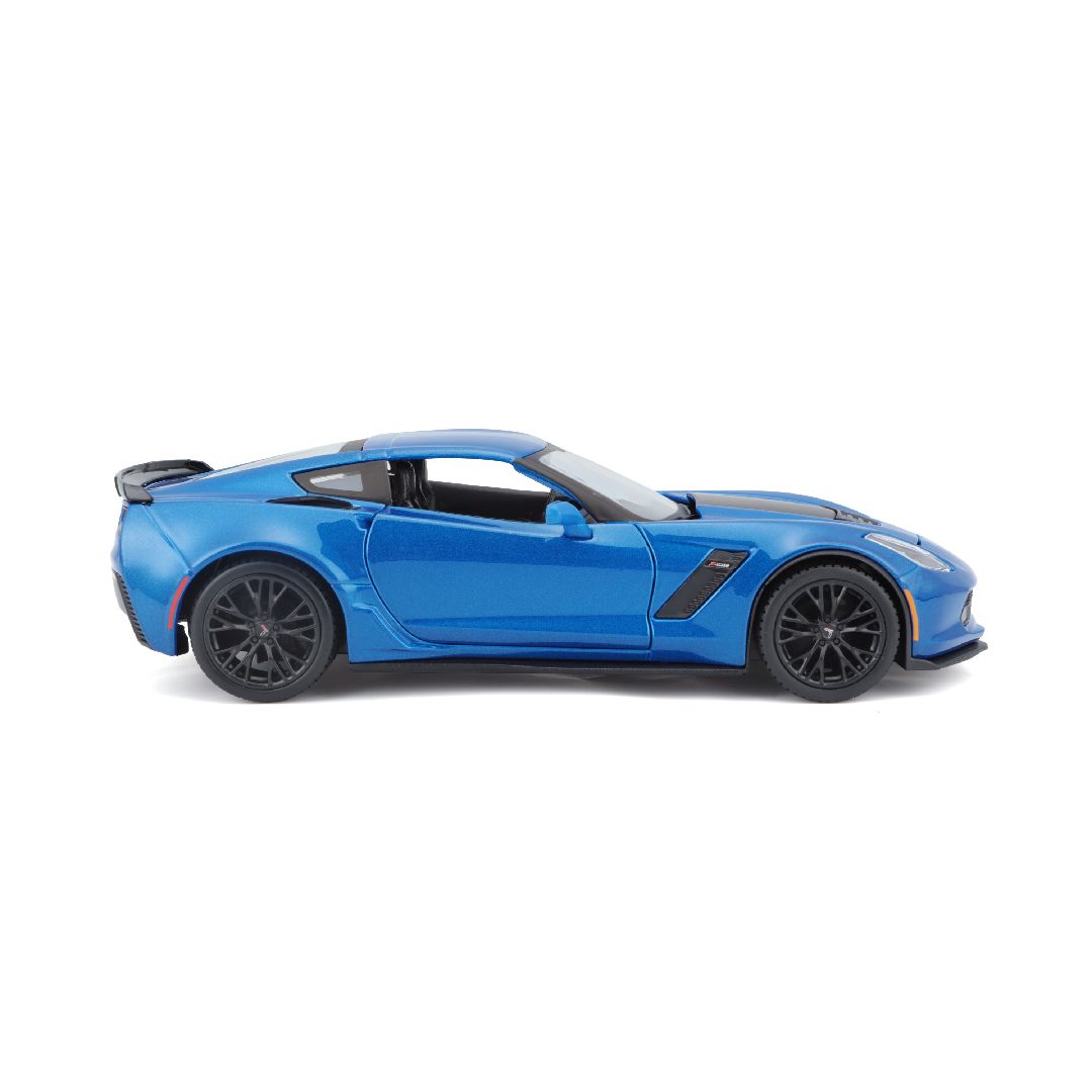 Maisto 1/24 SE 2015 Chevrolet Corvette ZO6 - Metallic Blue