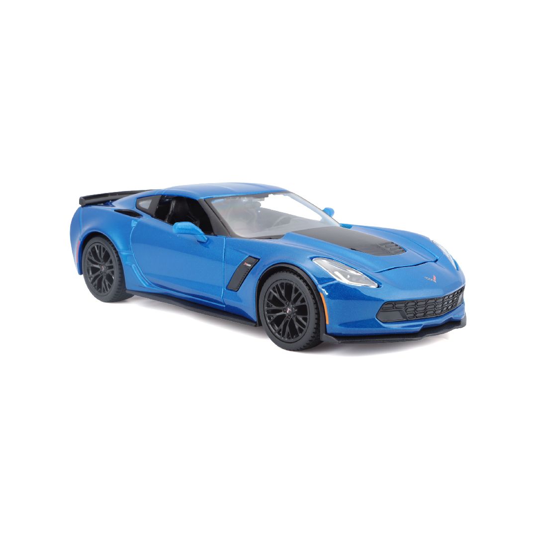 Maisto 1/24 SE 2015 Chevrolet Corvette ZO6 - Metallic Blue
