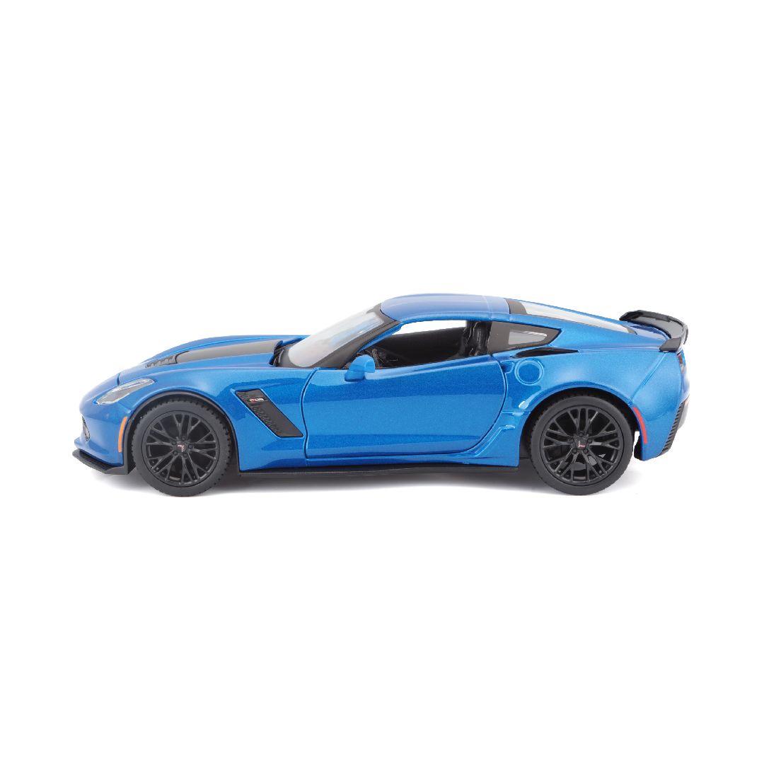 Maisto 1/24 SE 2015 Chevrolet Corvette ZO6 - Metallic Blue