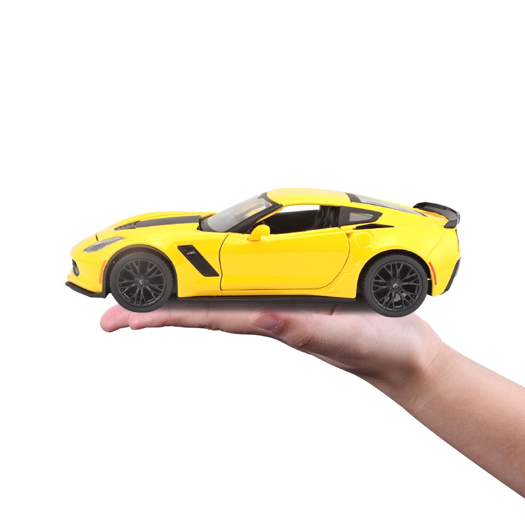 Maisto 1/24 SE 2015 Chevrolet Corvette ZO6 - Yellow