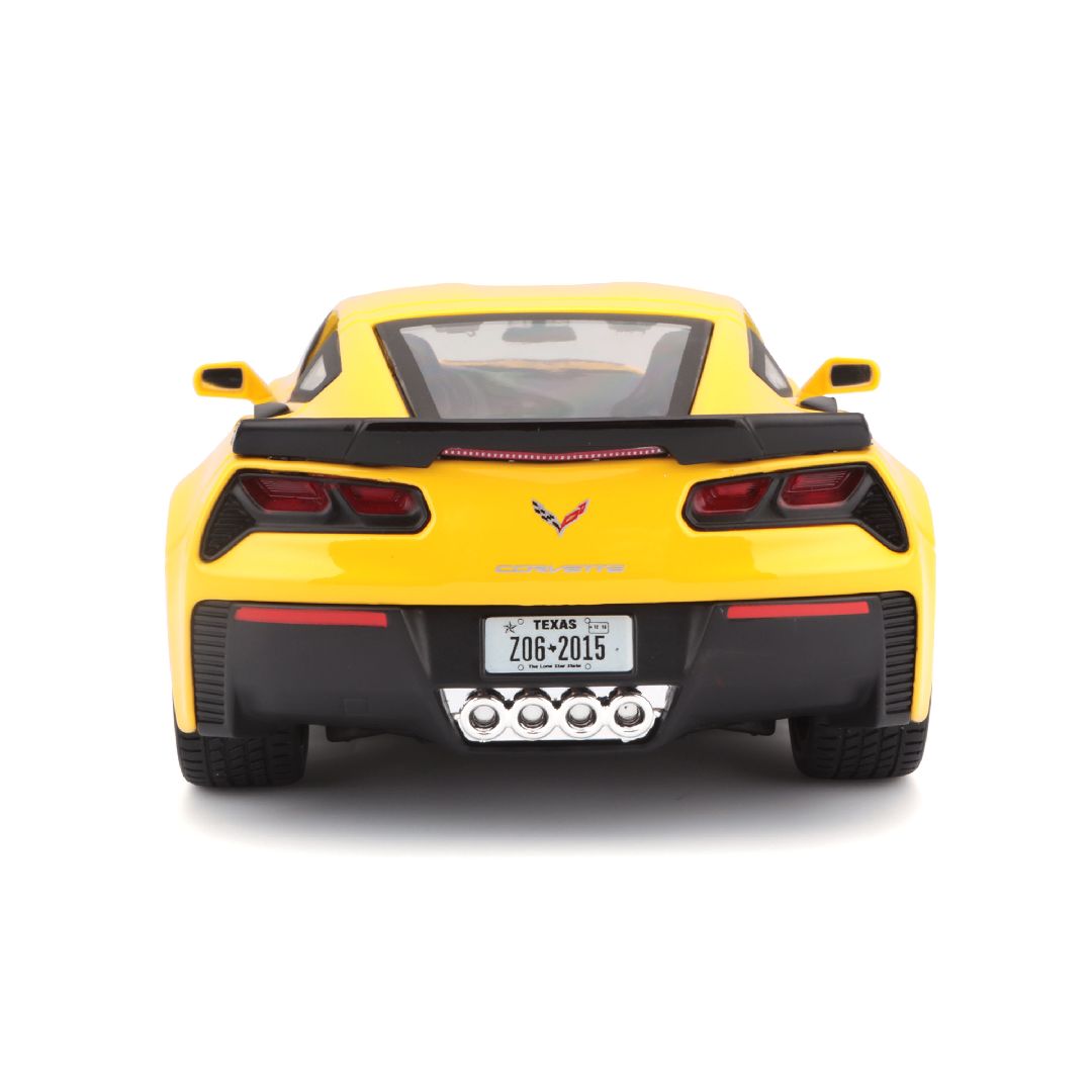 Maisto 1/24 SE 2015 Chevrolet Corvette ZO6 - Yellow