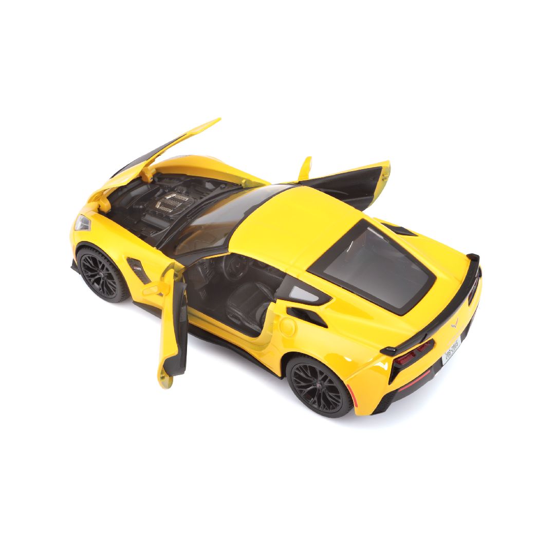 Maisto 1/24 SE 2015 Chevrolet Corvette ZO6 - Yellow