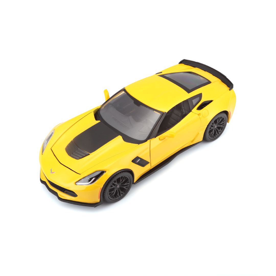 Maisto 1/24 SE 2015 Chevrolet Corvette ZO6 - Yellow
