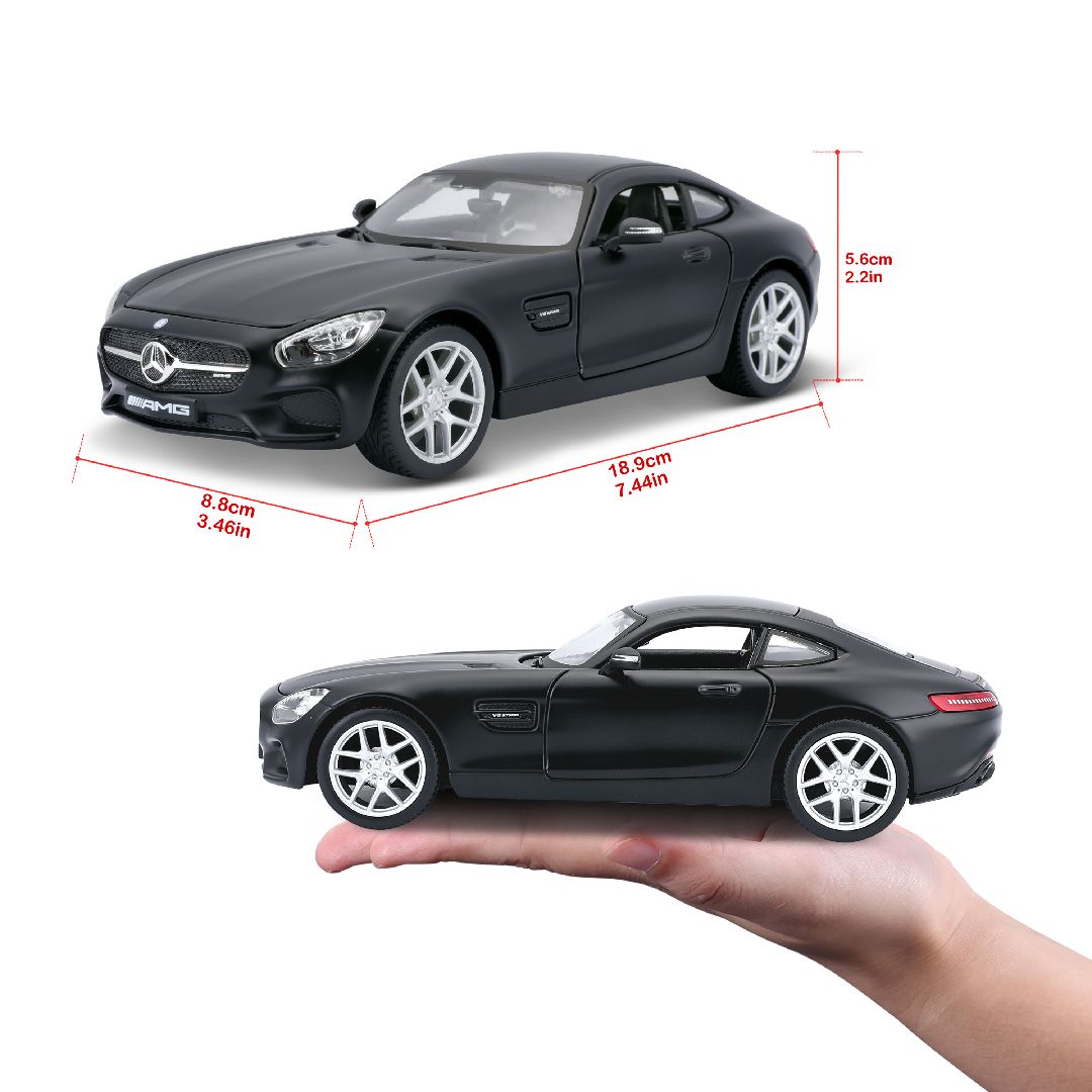 Maisto 1/24 SE Mercedes-Benz AMG GT - Matte Black