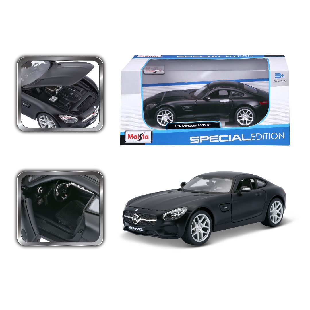 Maisto 1/24 SE Mercedes-Benz AMG GT - Matte Black