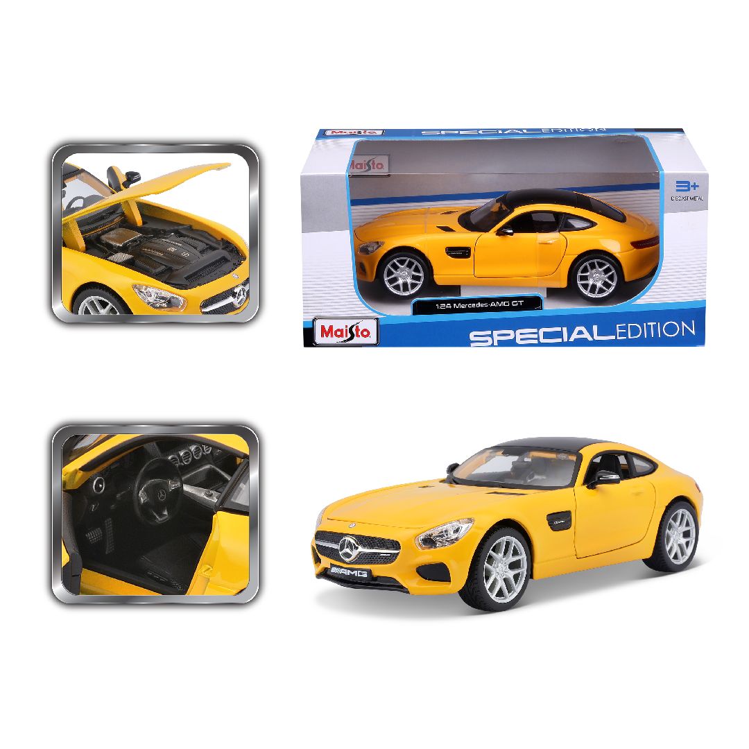 Maisto 1/24 SE Mercedes-Benz AMG GT - Yellow