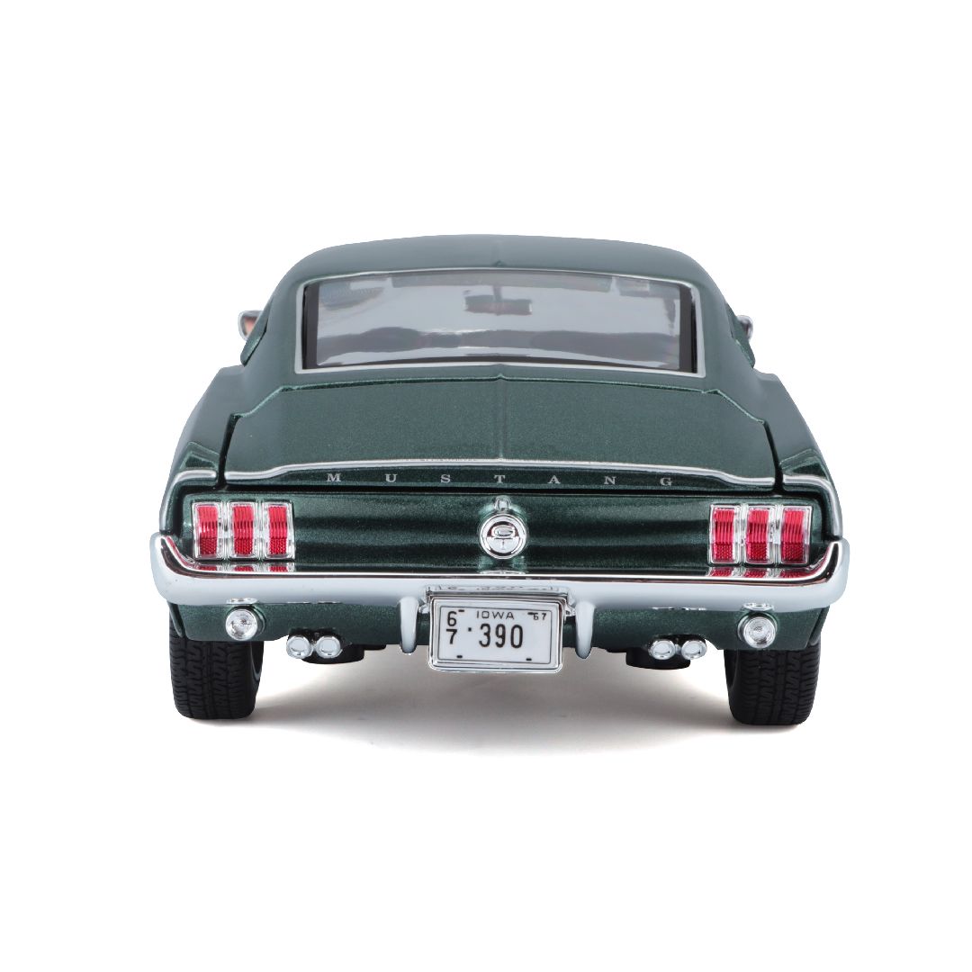 Maisto 1/18 SE 1967 Ford Mustang GTA Fastback - Metallic Green