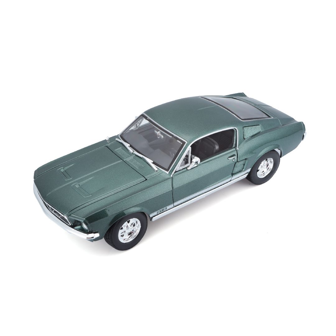 Maisto 1/18 SE 1967 Ford Mustang GTA Fastback - Metallic Green