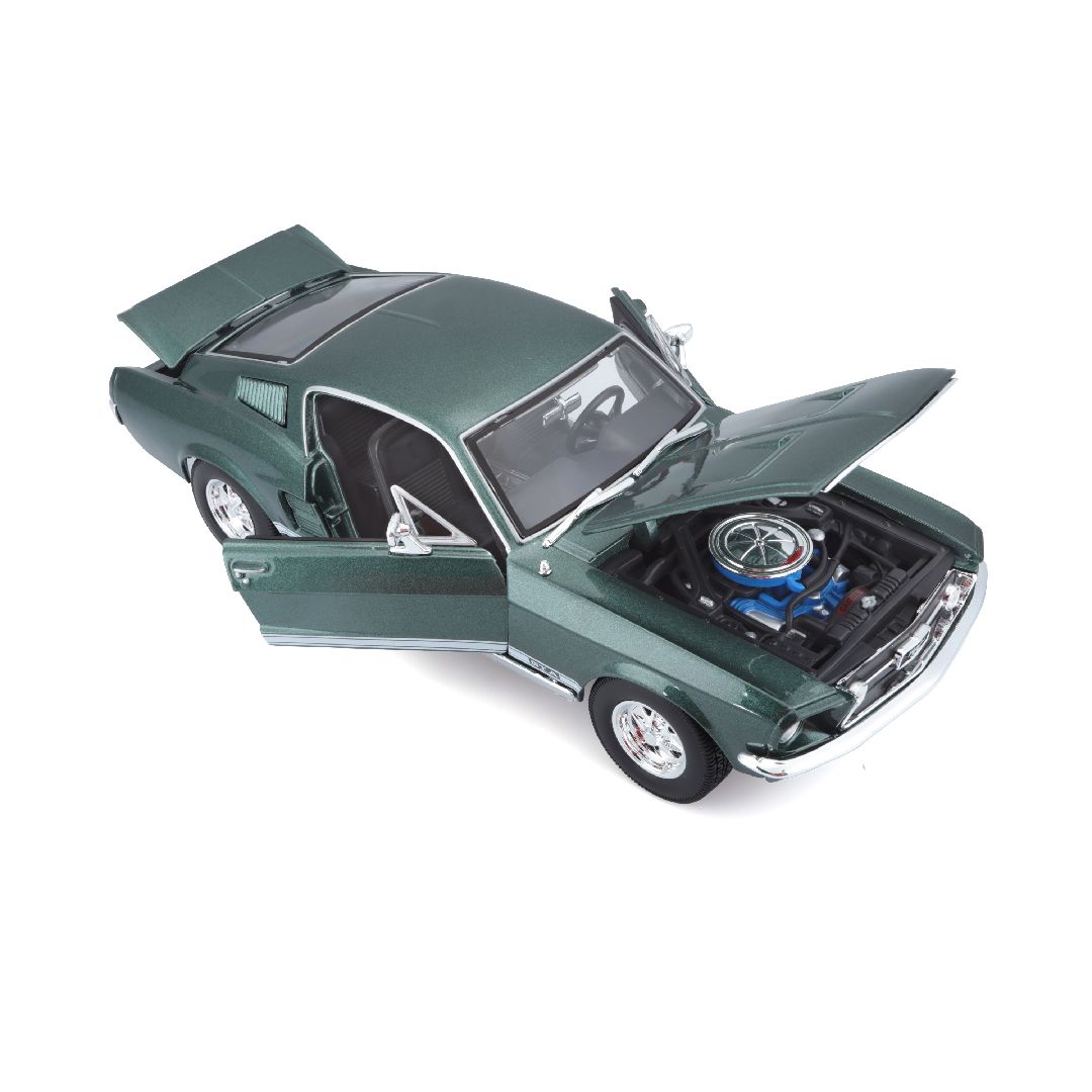 Maisto 1/18 SE 1967 Ford Mustang GTA Fastback - Metallic Green