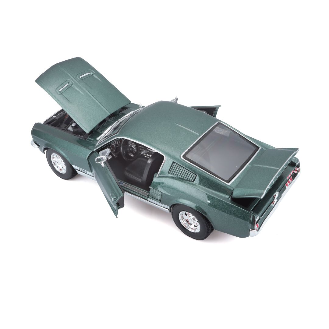 Maisto 1/18 SE 1967 Ford Mustang GTA Fastback - Metallic Green