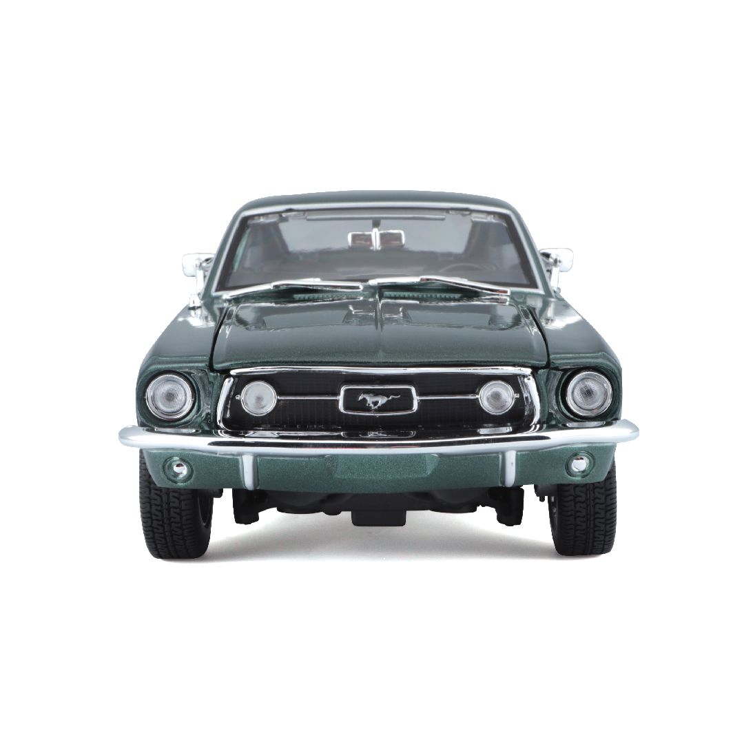 Maisto 1/18 SE 1967 Ford Mustang GTA Fastback - Metallic Green