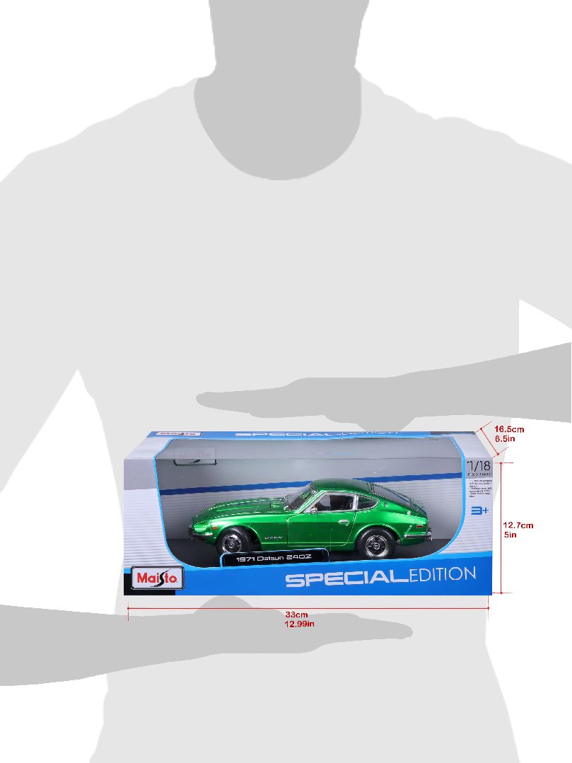 Maisto 1/18 SE 1971 Datsun 240Z - Green