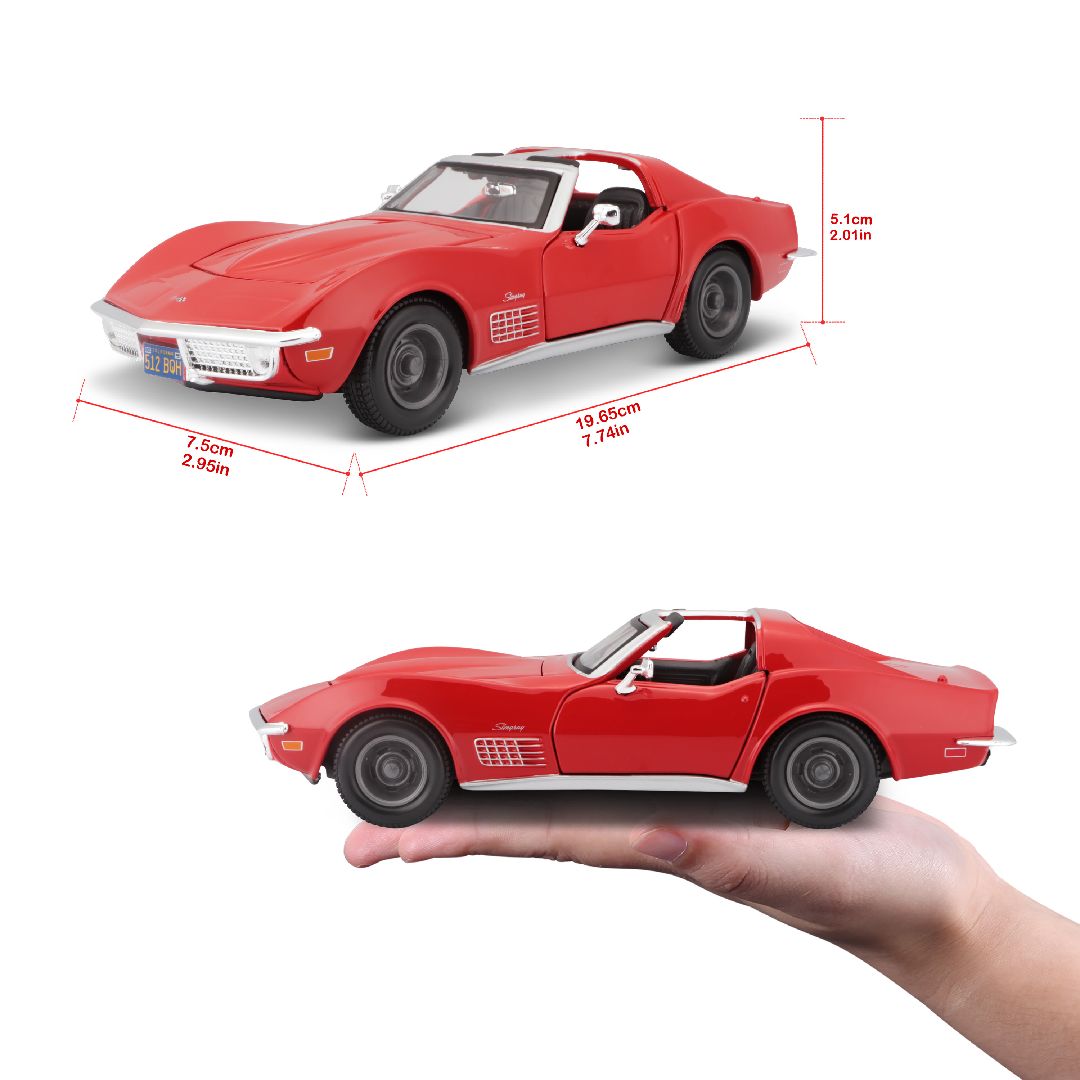 Maisto 1/24 SE 1970 Chevrolet Corvette - Red