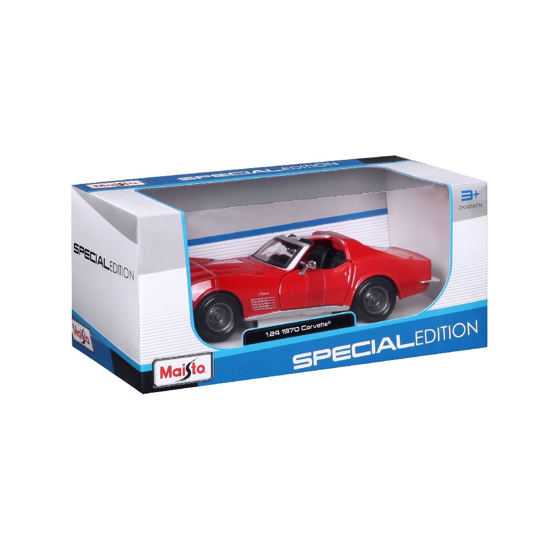 Maisto 1/24 SE 1970 Chevrolet Corvette - Red