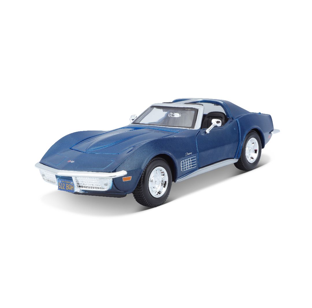 Maisto 1/24 SE 1970 Chevrolet Corvette (Metallic Blue)