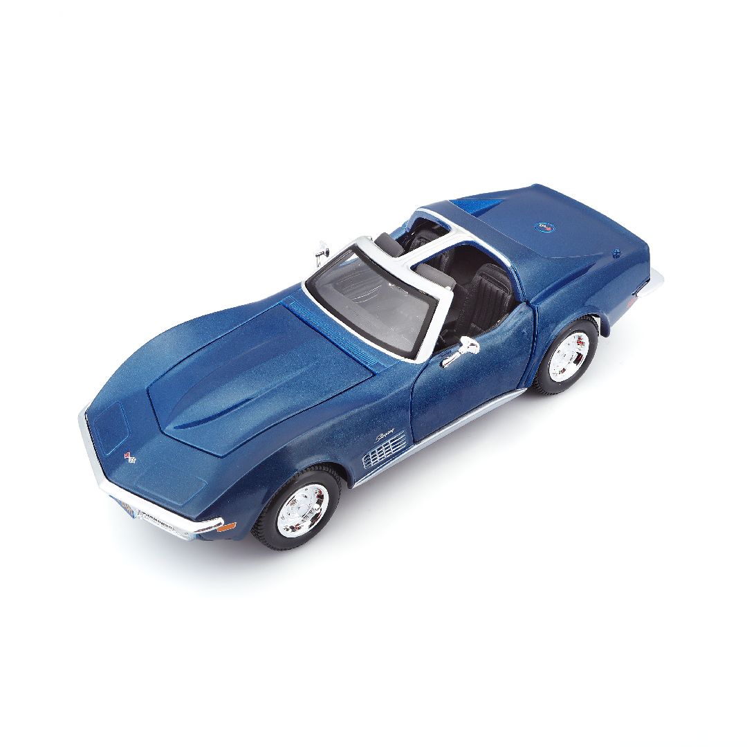 Maisto 1/24 SE 1970 Chevrolet Corvette (Metallic Blue)