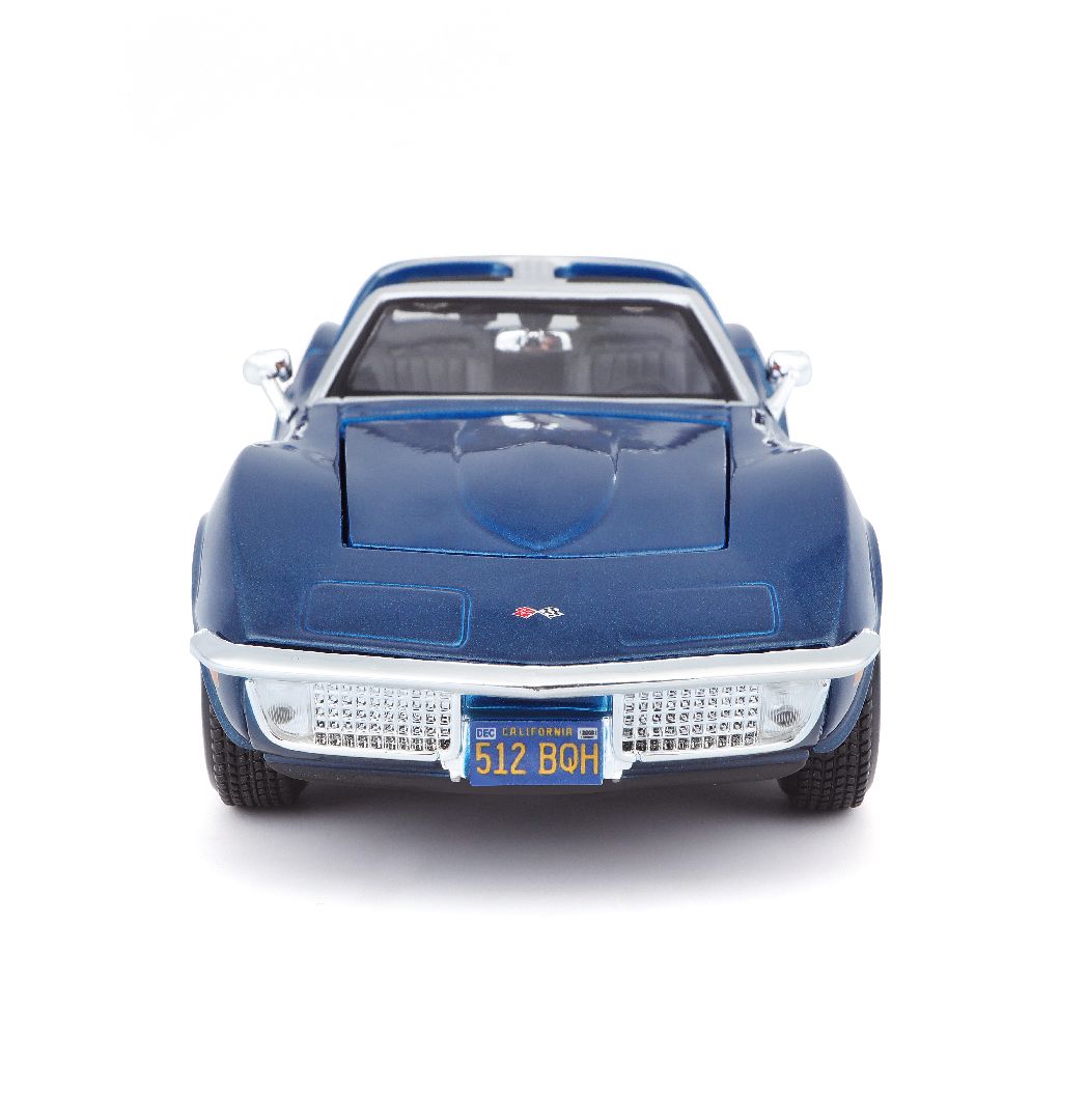 Maisto 1/24 SE 1970 Chevrolet Corvette (Metallic Blue)