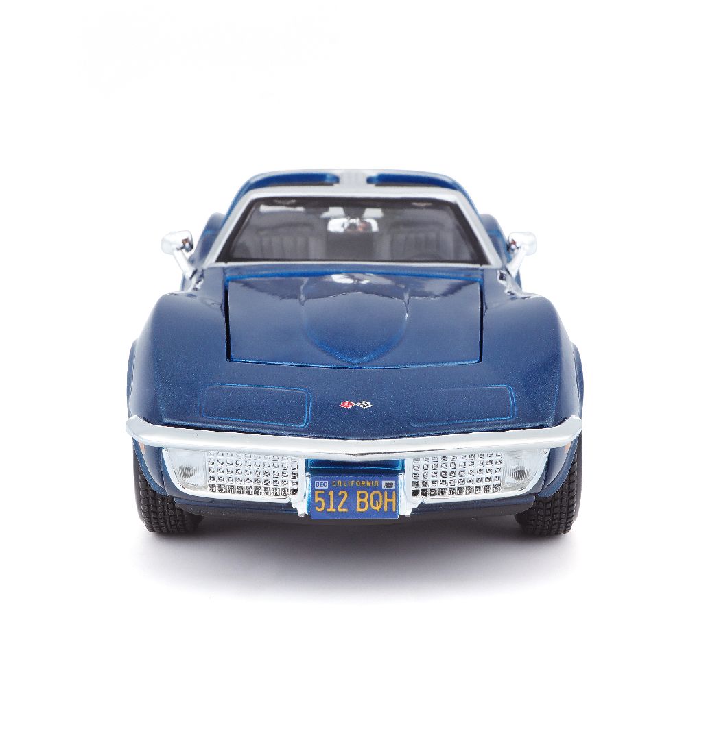 Maisto 1/24 SE 1970 Chevrolet Corvette (Metallic Blue)