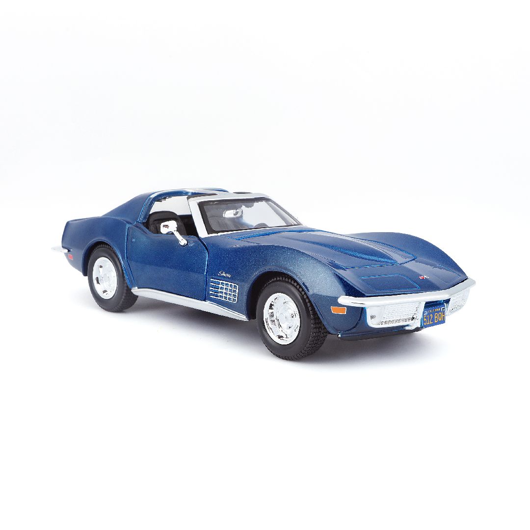 Maisto 1/24 SE 1970 Chevrolet Corvette (Metallic Blue)