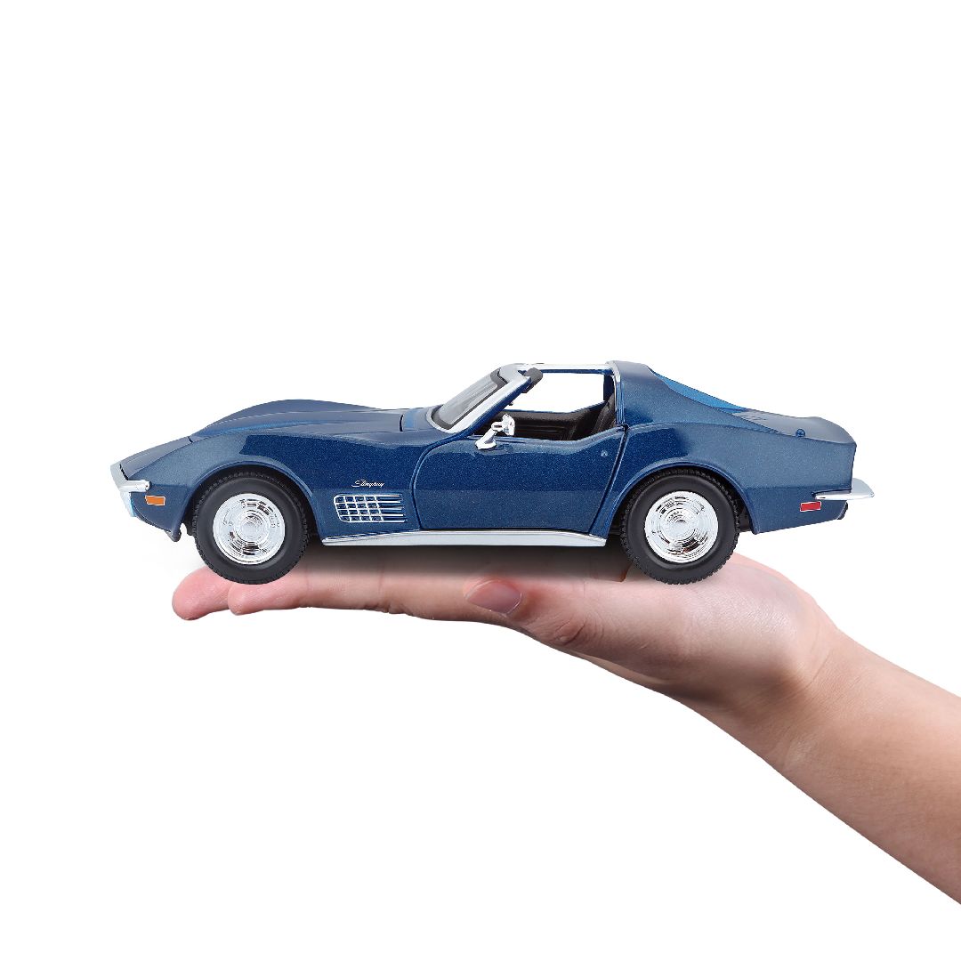 Maisto 1/24 SE 1970 Chevrolet Corvette (Metallic Blue)