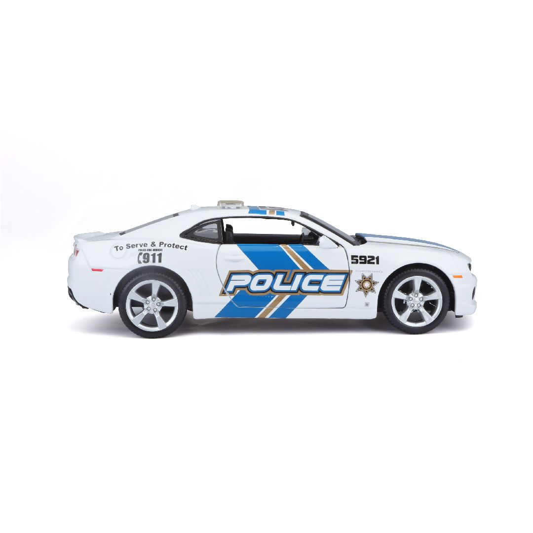 Maisto 1/24 SE 2010 Chevrolet Camaro SS Police - White