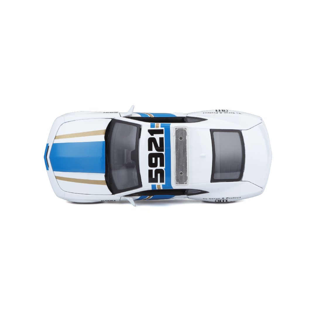 Maisto 1/24 SE 2010 Chevrolet Camaro SS Police - White