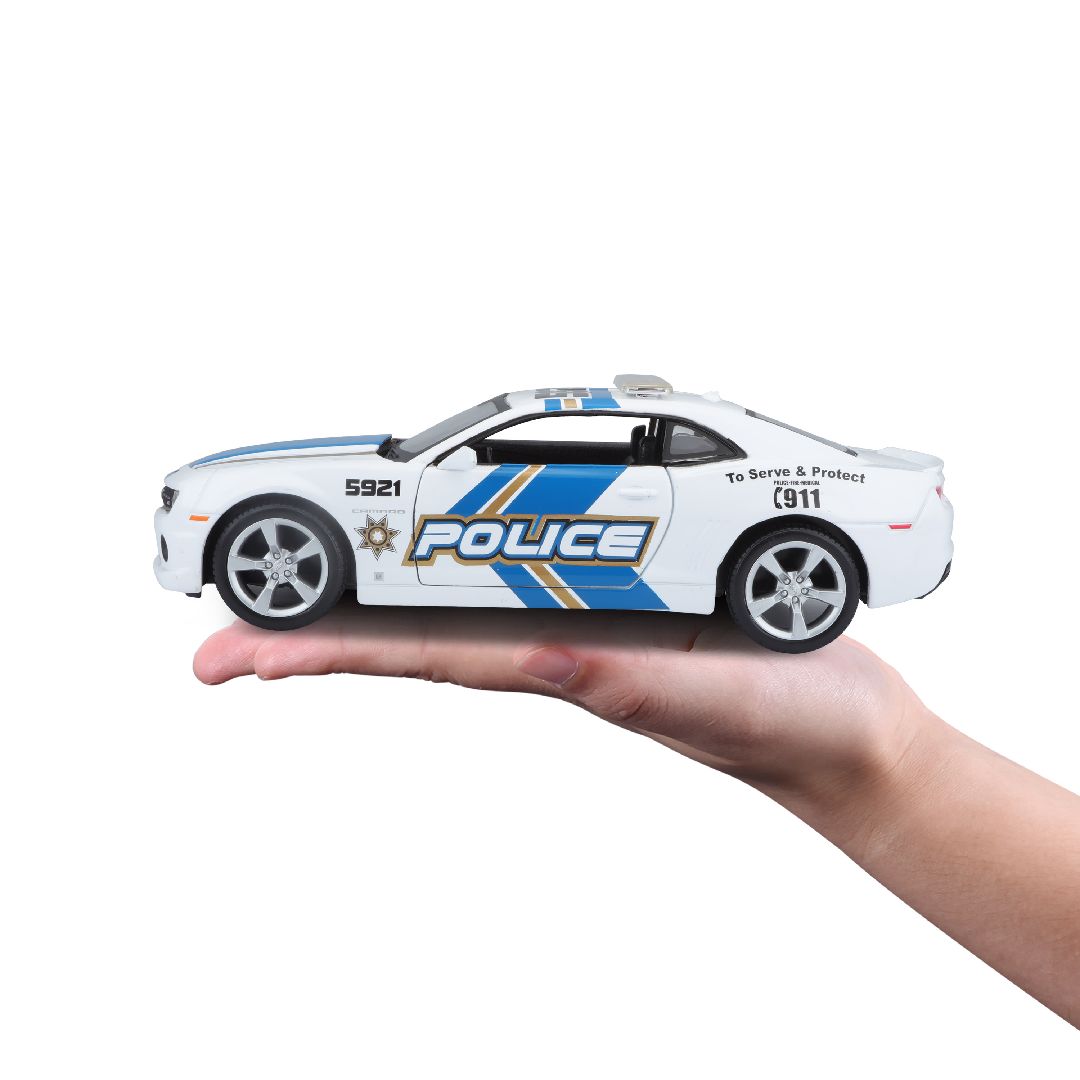 Maisto 1/24 SE 2010 Chevrolet Camaro SS Police - White