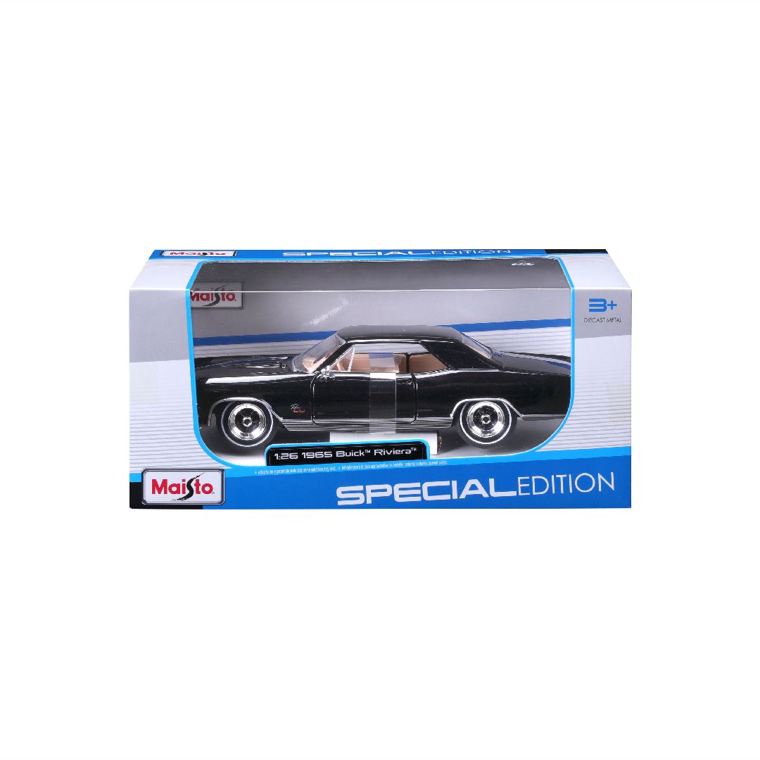 Maisto 1/26 SE 1965 Buick Riviera - Black