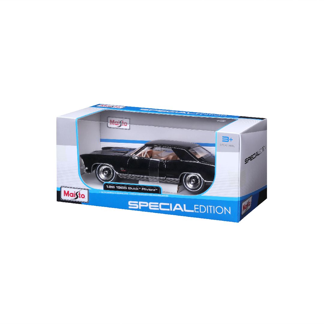 Maisto 1/26 SE 1965 Buick Riviera - Black