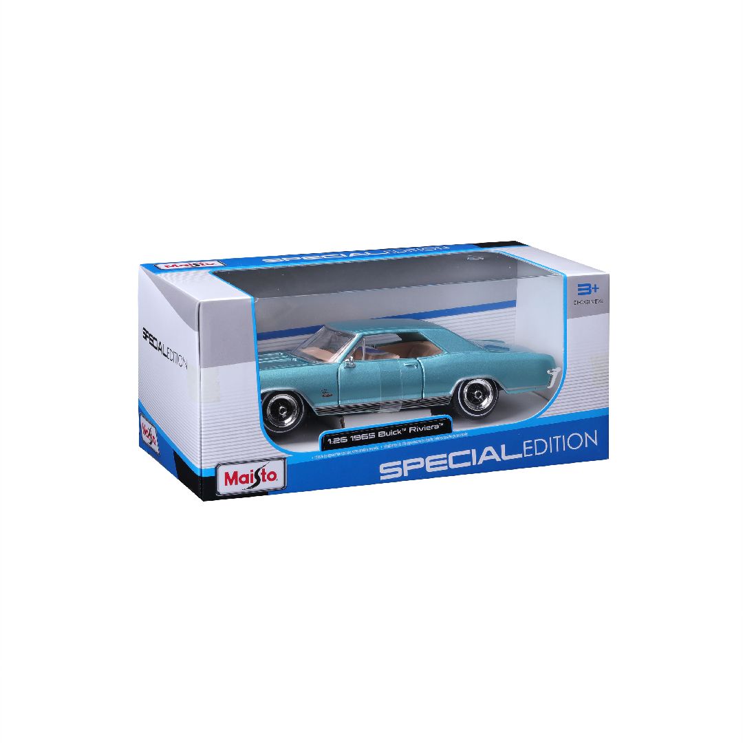 Maisto 1/26 SE 1965 Buick Riviera - Blue